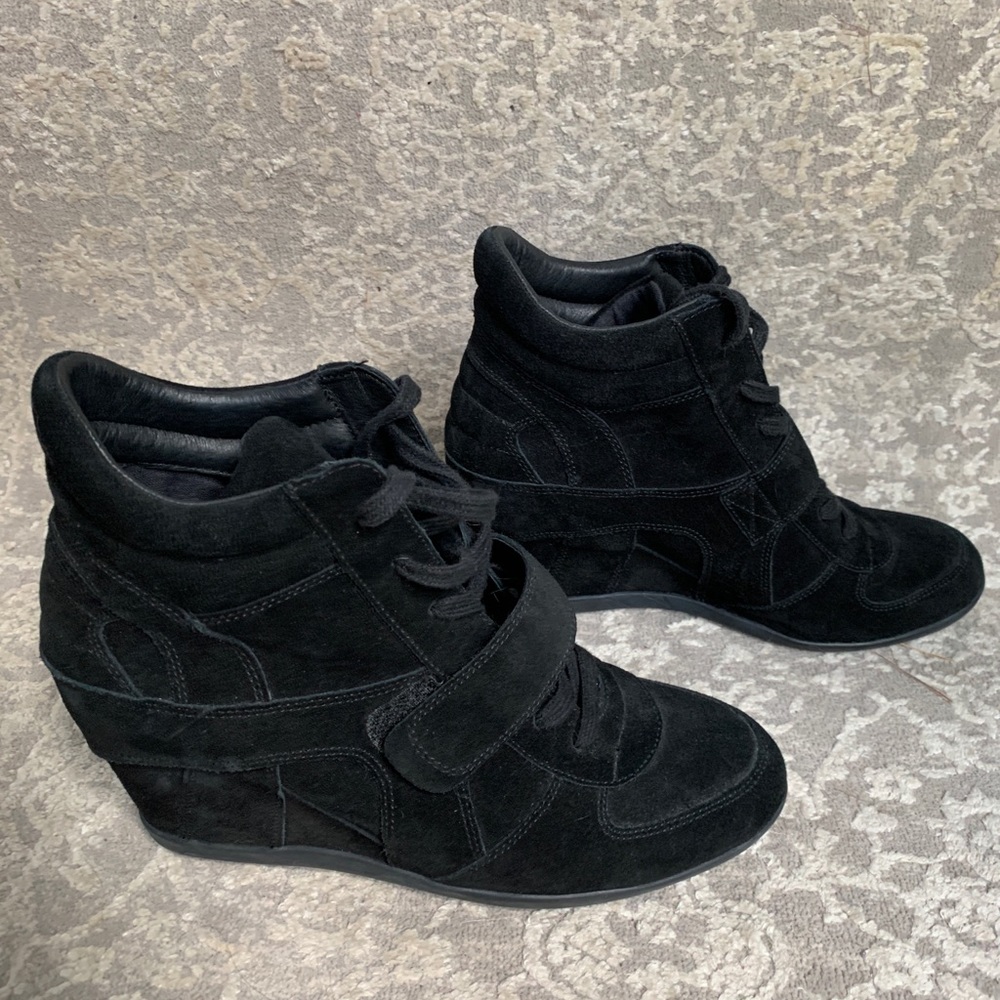 Ash Bowie Lace Up Wedge Sneakers